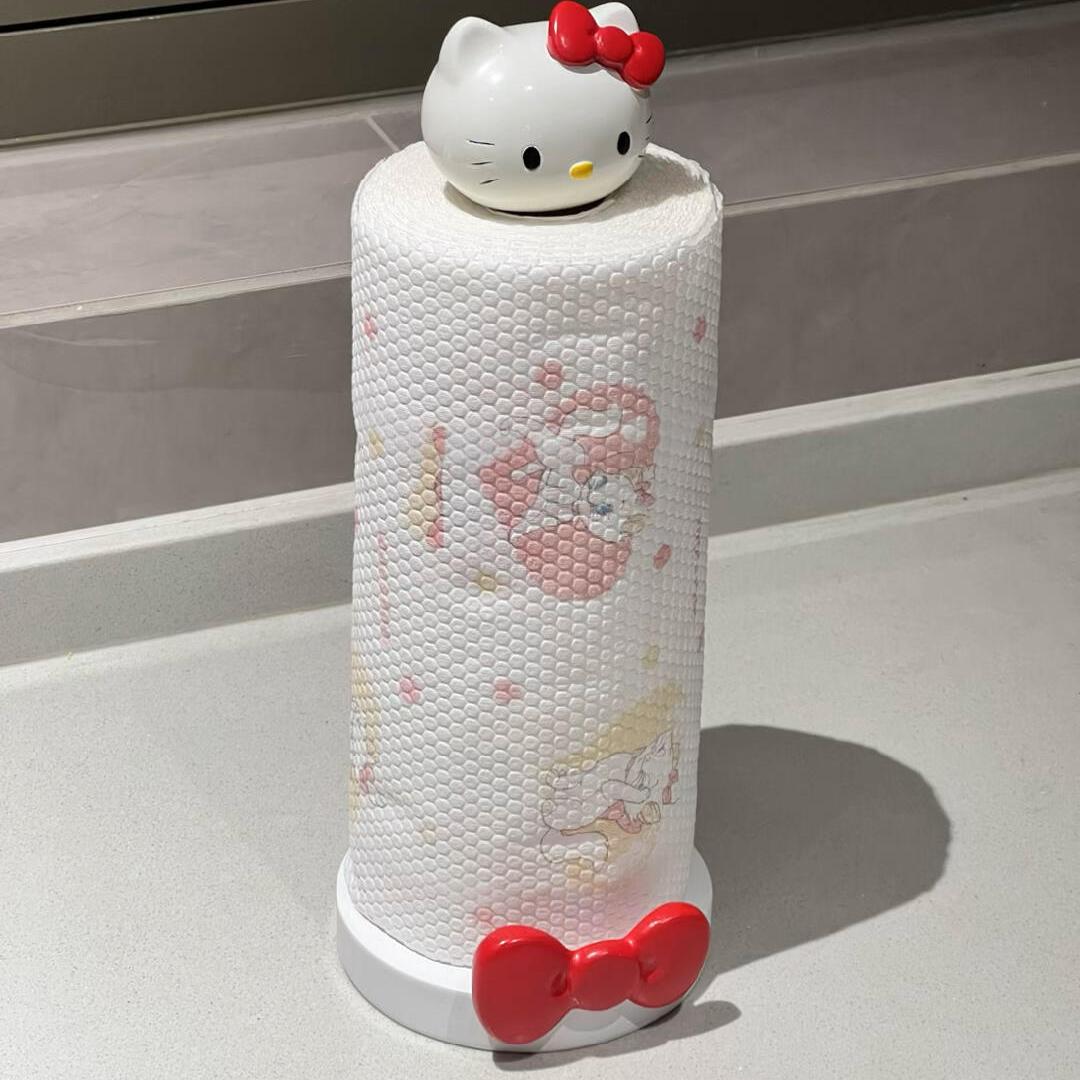 hellokitty厨房纸巾架用纸挂架卷纸架子纸支架
