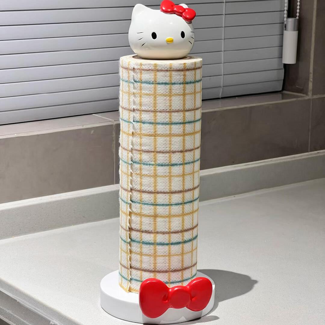 hellokitty厨房纸巾架用纸挂架卷纸架子纸支架