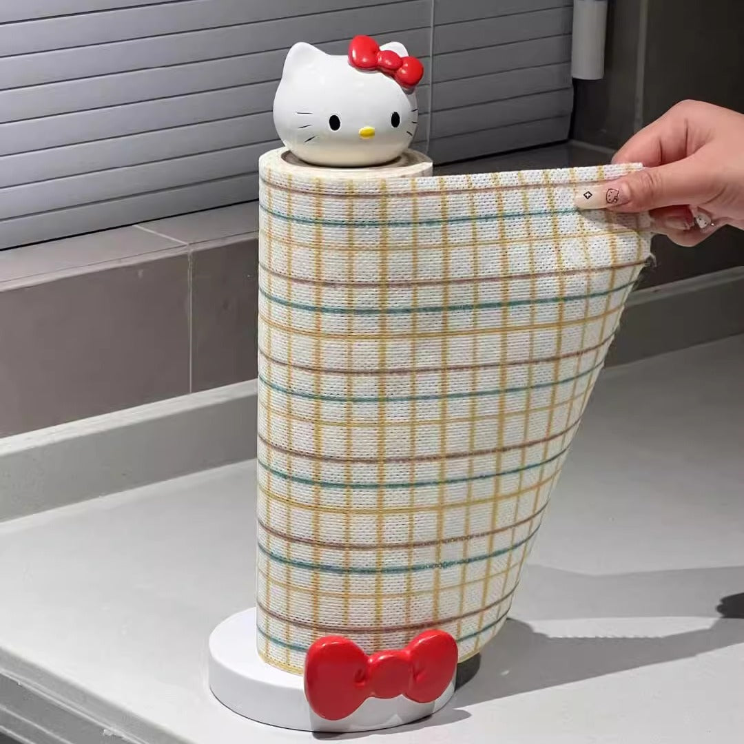 hellokitty厨房纸巾架用纸挂架卷纸架子纸支架