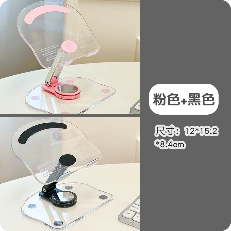 三丽鸥库洛米手机支架桌面可爱手机架2024新款多功能ipad平板电脑支撑架直播HelloKitty床头懒人支架便携折叠