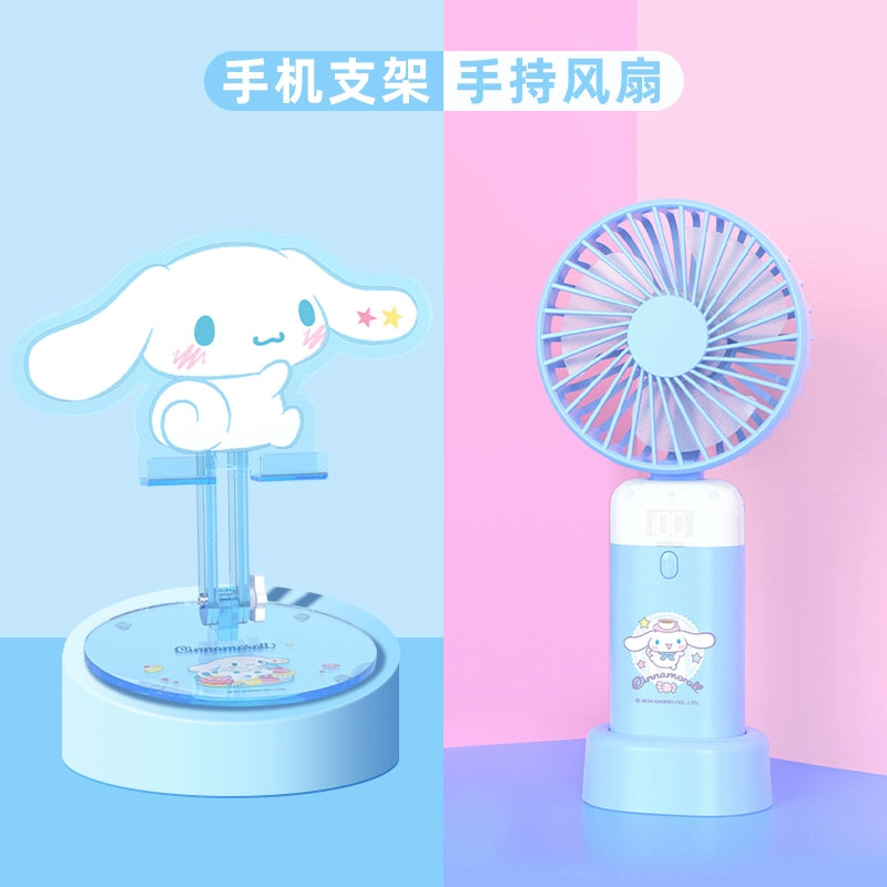 三丽鸥库洛米手机支架桌面可爱手机架2024新款多功能ipad平板电脑支撑架直播HelloKitty床头懒人支架便携折叠