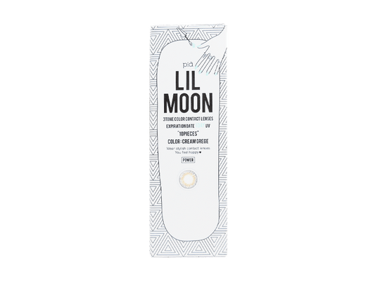 LILMOON 1DAY Cream Grege - Daily Contact Lenses